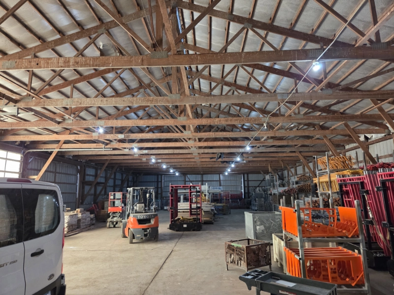 Warehouse Lighting Install