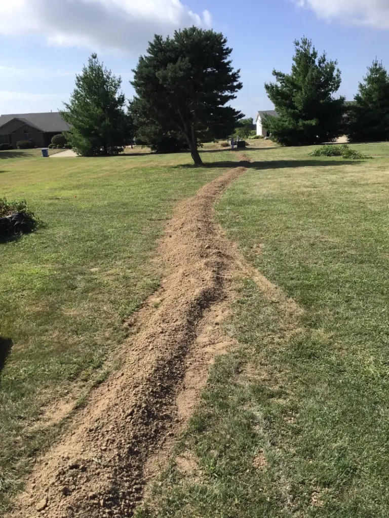 Burried electrical cable