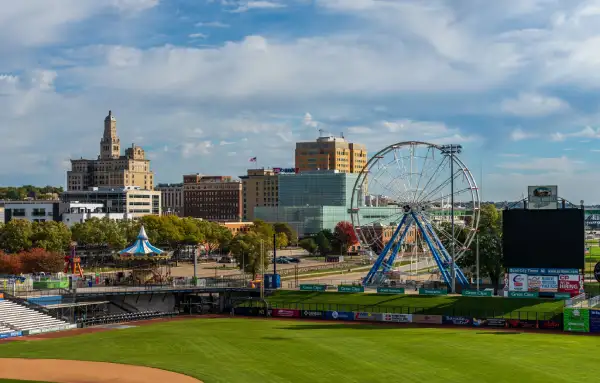 Davenport iowa ballfield city